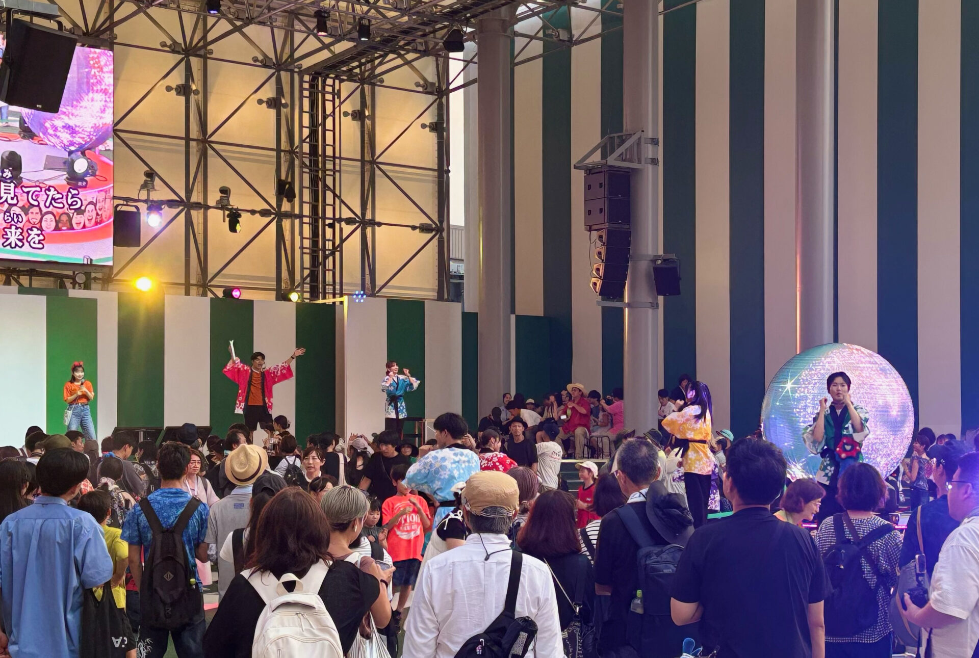 「盆踊りのアシタ」に大勢のお客様が集まりました!